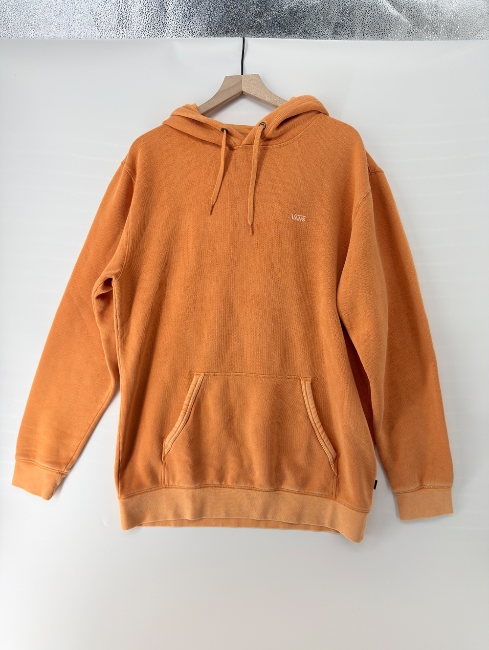 Vans Pullover Hoodie | Men's XL | Burnt Orange | Preloved | Y2K Skate Style